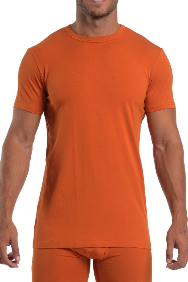 Wood Crew Undershirt - Orange